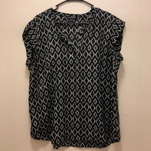 Sleeveless blouse xl
